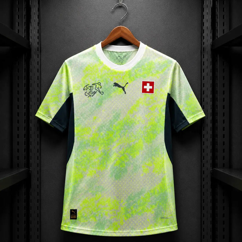 Camisola Suíça 2026 Alternativa Verde Lima Tie - Dye Painéis Petróleo DRYCELL Edição Jogador S Camisola comprar online