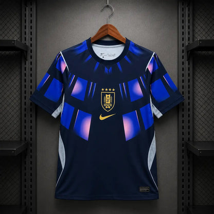 Camisola Uruguai 26 - 27 Azul Marinho Painéis Holográficos Geométricos Nike Dri - FIT Edição Adepto S Camisola comprar online