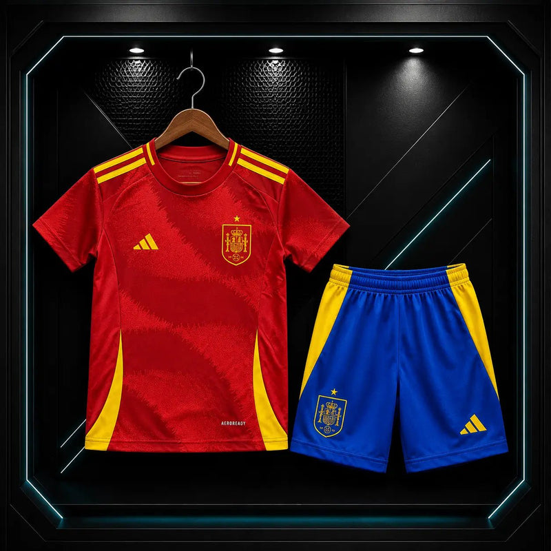 Kit Infantil Espanha Home 2024/25 16 Camisola de Futebol comprar online